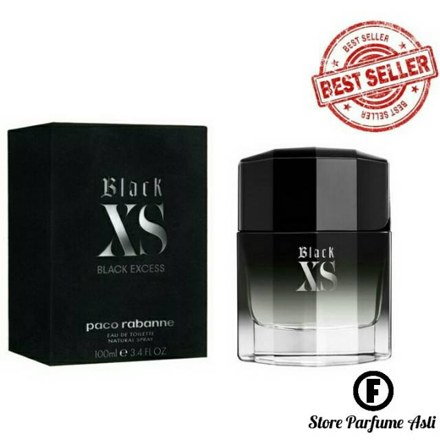 Parfum Original Black XS (2018) Paco Rabbane Parfum Pria Edt 100ml