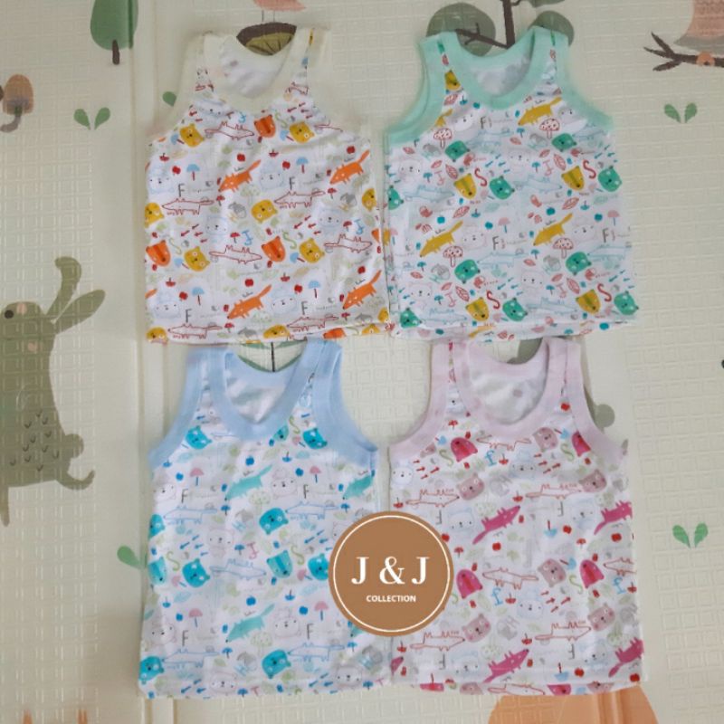 Kaos Singlet Bayi / Kaos Singlet Anak Motif