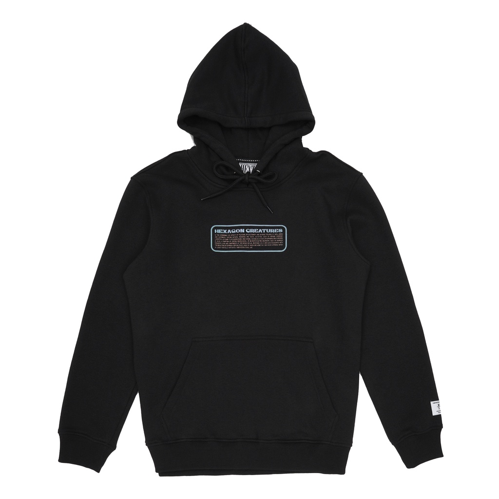 HEXZ Hoodie Sweater Hexazgon Creature - Hitam