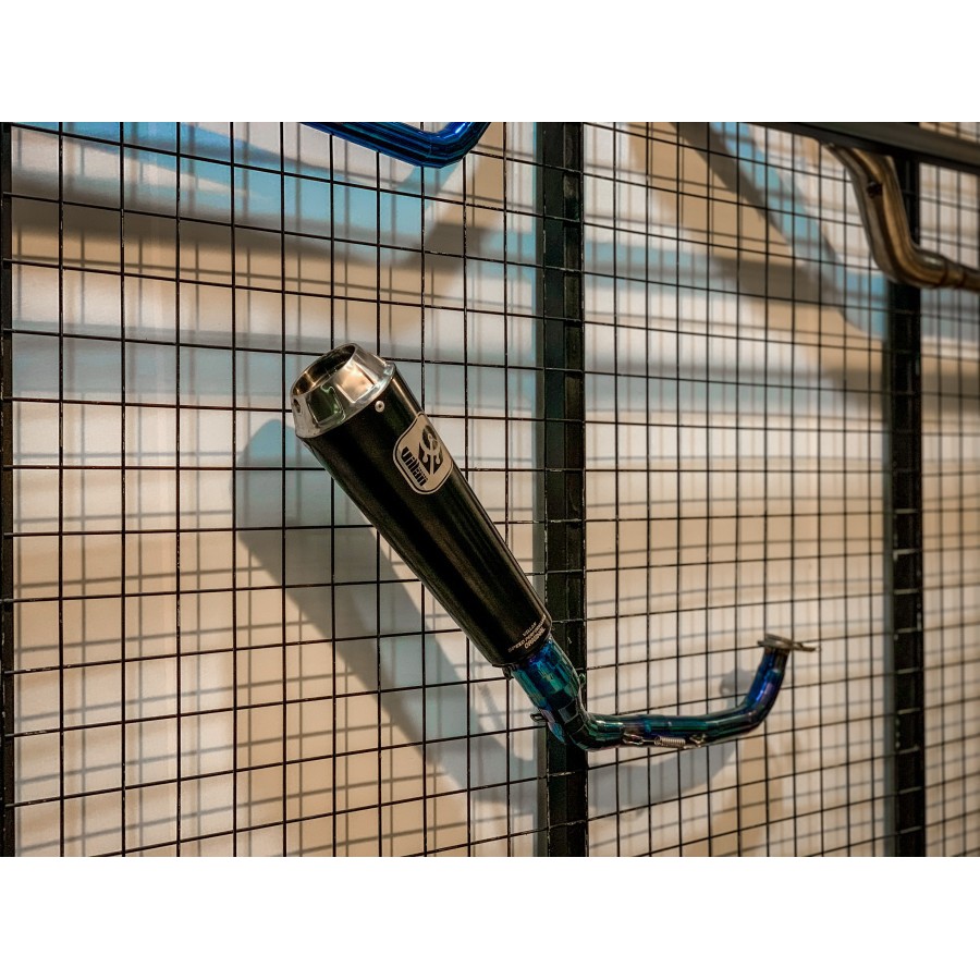 KNALPOT VILLAN PRO2 BLACK AEROX VARIO NMAX ADV PCX BEAT VARIO SCOOPY