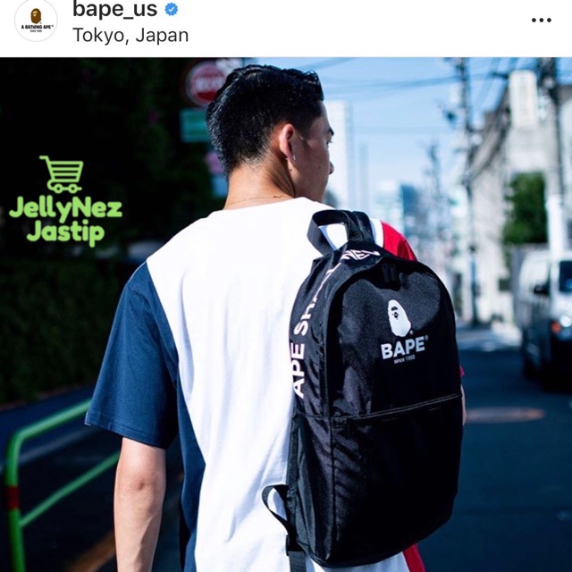 Tas Daypack BAPE 2019 Autumn/Winter (bonus dari majalah)