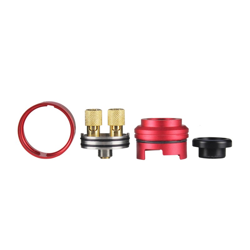 DRUGA V2 24 RDA Atomizer - RED [Clone] Sby