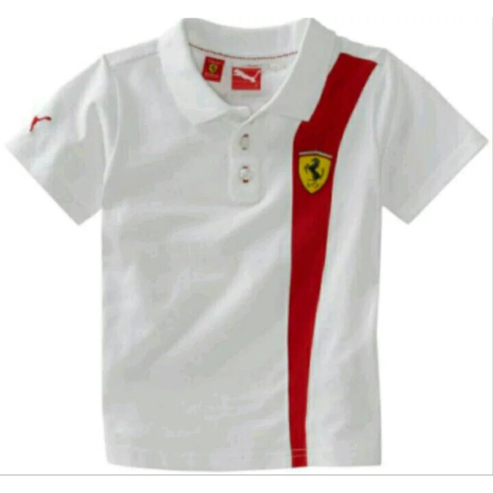  Kaos  Kerah Ferrari  Puma Polo  Shirt Kaos  Polo  Kaos  Berkerah 