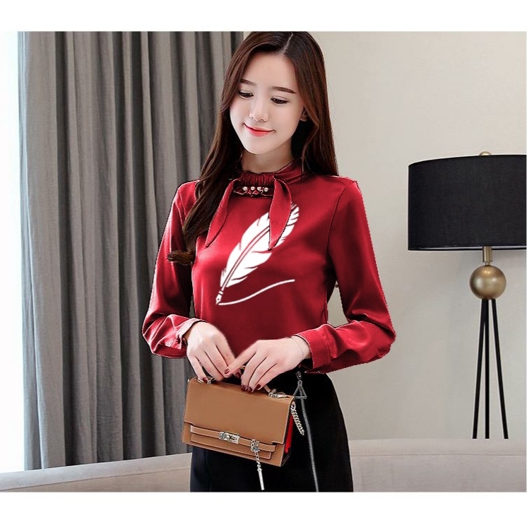 *[HNFK] Blouse Korea / Atasan Blus Wanita / Fashion Wanita / Blouse / Atasan Murah