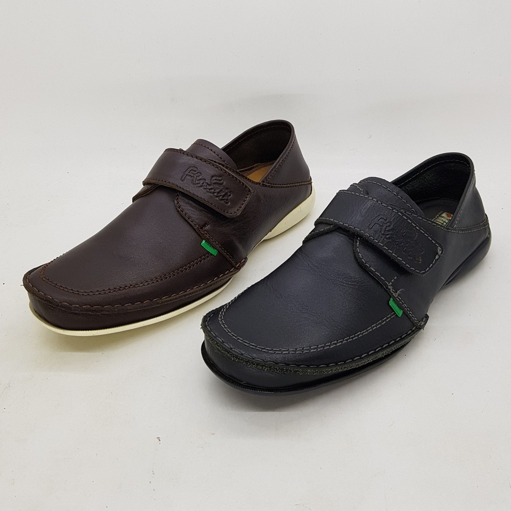 Sepatu kulit premium (nappa) SI 01 Finotti (ada 2 warna)