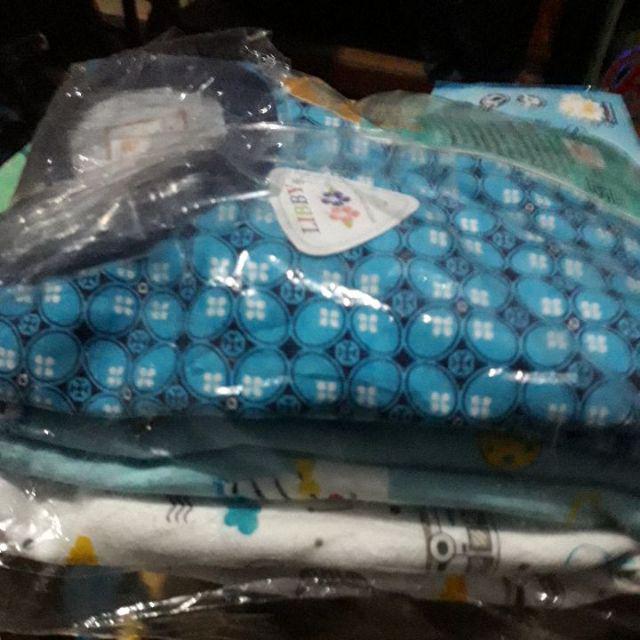 1 Pak ( 3 Setel ) Libby Oblong Pendek Mix Batik Boy Sml Mix