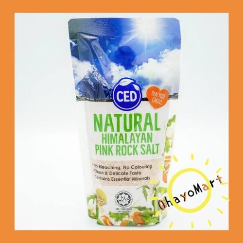 CED Natural Himalayan Pink Rock Salt / Garam Himalaya 500grm