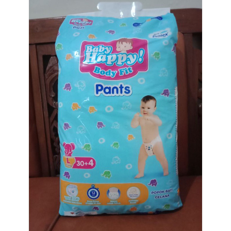 PEMPERS BABY HAPPY UKURAN L