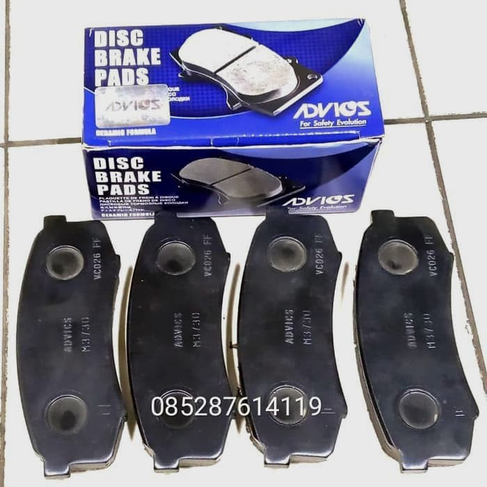 kampas rem belakang pajero v93