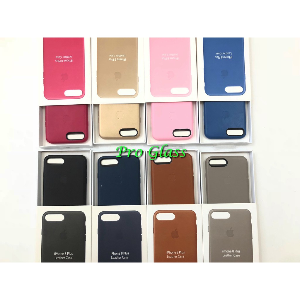 C205 Iphone 7+ / 8+ 7 Plus 8 Plus Original Premium Apple Leather Case Kulit