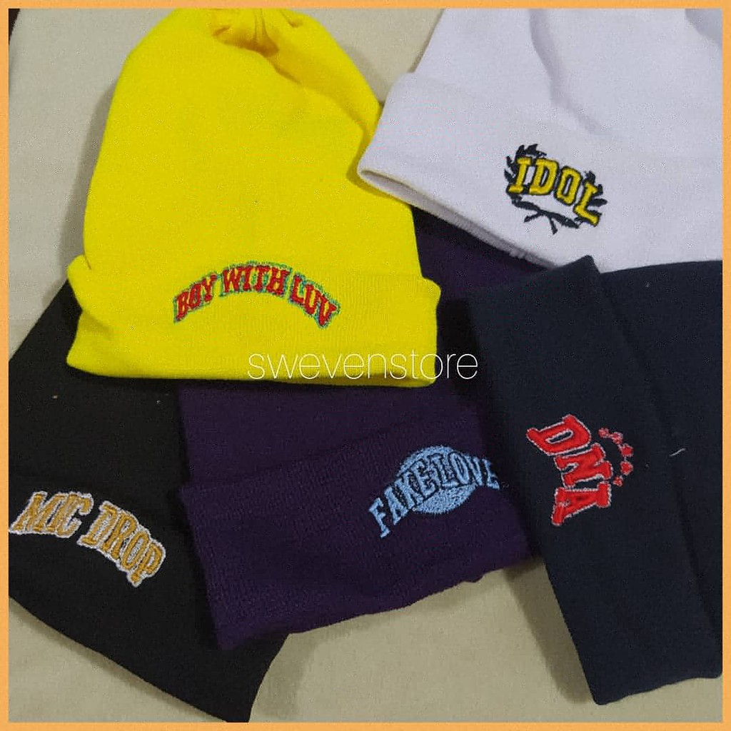 Beanie Hat BTS Pop Up