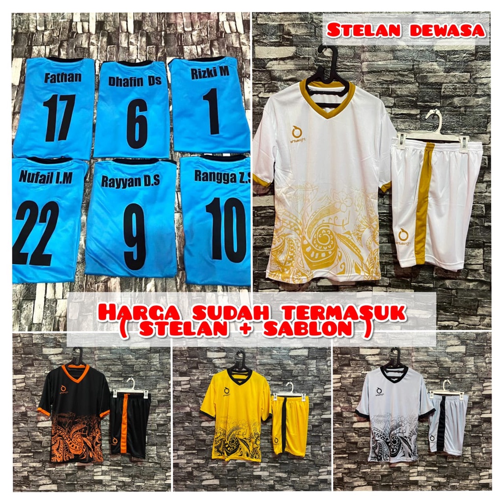 GRATIS SABLON  JERSEY BOLA ORTUS BATIK  BAJU OLAHRAGA PRINTING ORTUS  STELAN FUTSAL DAN BOLA BATIK O