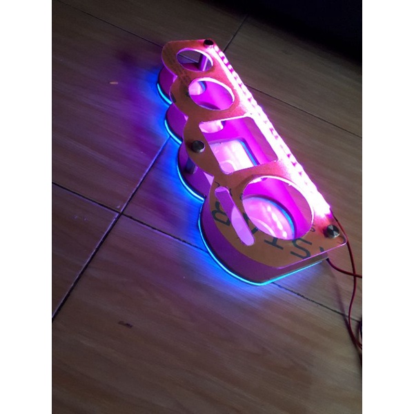 mini bar mobil led dobel