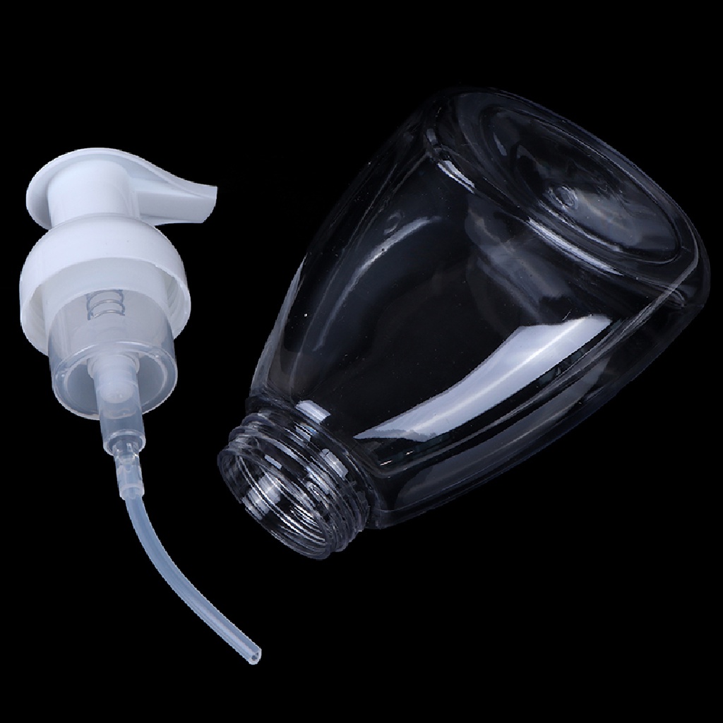 (Base) Botol Dispenser Sabun Cair / Foam Bahan Plastik Transparan 300ml