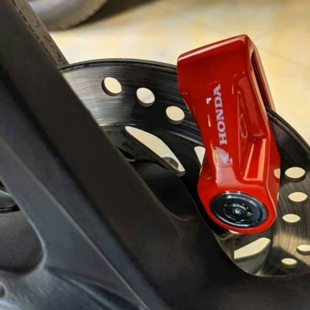 Kunci gembok cakram motor original AHM Honda ADV PCX VARIO BEAT