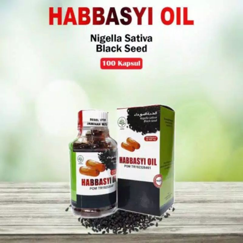 Habbasyi Oil 100 Kapsul Original BPOM