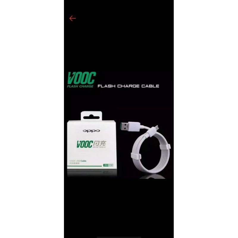 kabel data ori Oppo vooc