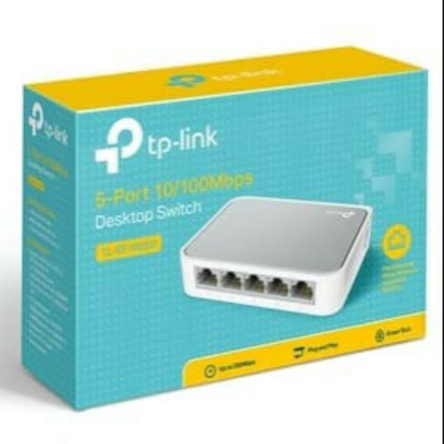 TP-LINK TL-SF1005D 5Port 10/100Mbps Desktop Switch