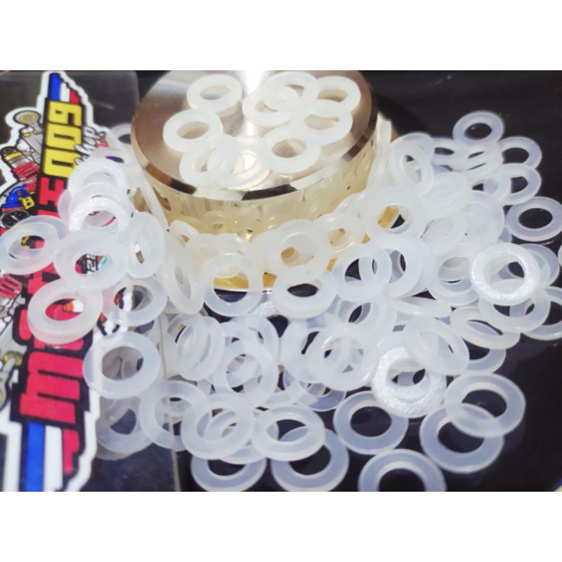 RING PLASTIK RING NYLON RING NILON M6 RING BAUT BODY BODI FAIRING MOTOR NINJA CBR R15 VIXION GSX DLL