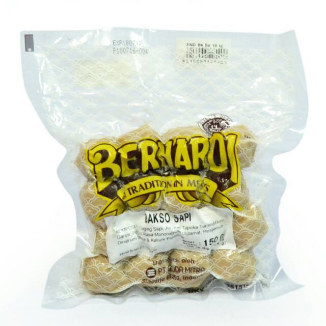

Bakso sapi 16pcs - bernardi