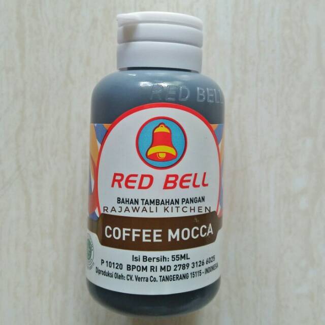 

Pasta Perisa RED BELL Coffe Mocca Kopi Moka 55ml