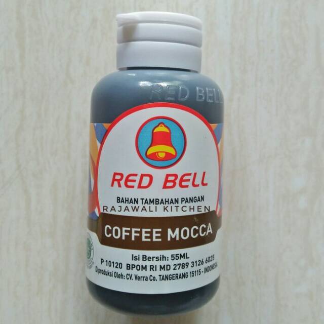 

Pasta Perisa RED BELL Coffe Mocca Kopi Moka 55ml