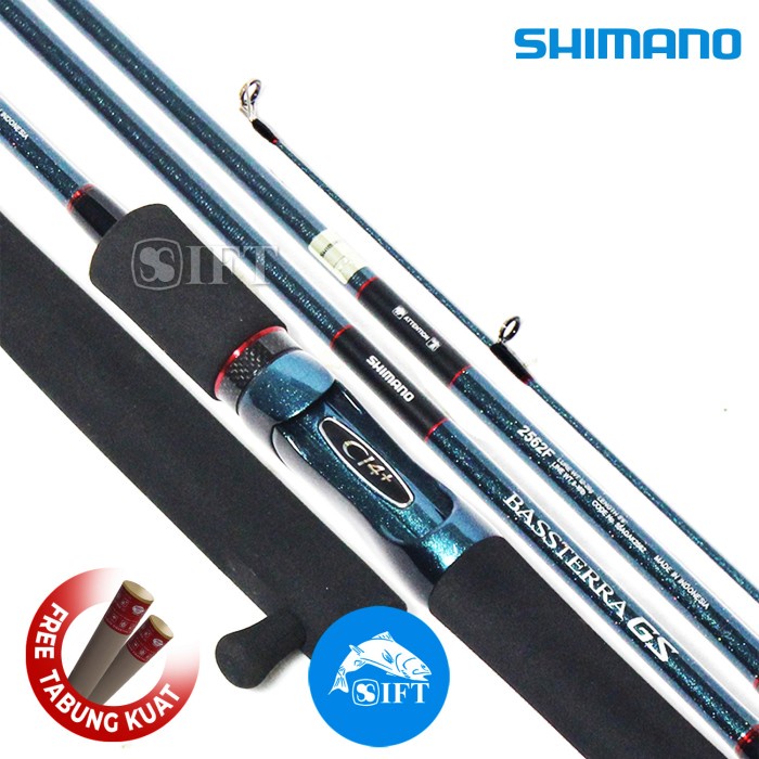 Termurah.. Joran Galatama Shimano Bassterra Gs 2562F 2602F Pancing Spinning Cv