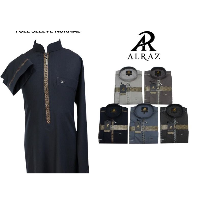 JUBAH ALRAZ DEWASA | JUBAH SAUDI | GAMIS PRIA