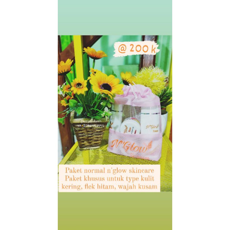 3 N'Glow Skincare Acne Original