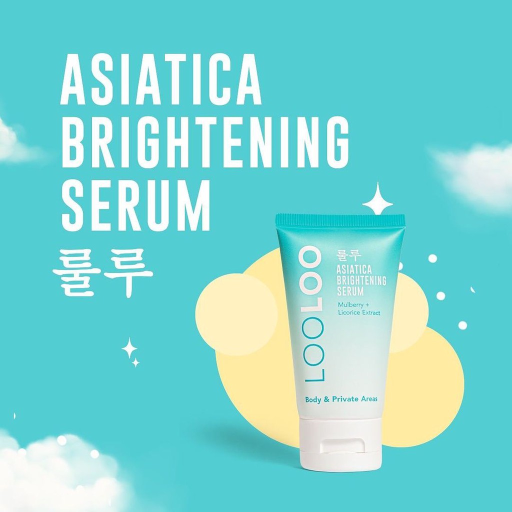 (BUNDLING) LOOLOO Fluffy Brightening Soap 100g &amp; Brightening Serum 30ml