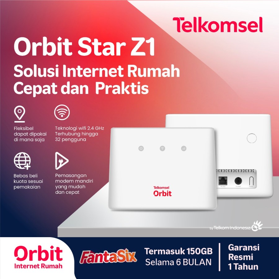 Telkomsel Orbit Star Z1 Star N1 N2 Orbit Star H1 Modem Wifi 4G High Speed Modem Router Murah Internet Kencang Hemat Viral