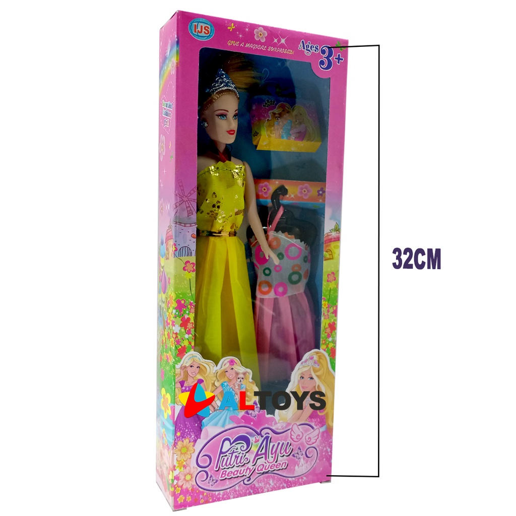 MAINAN BONEKA PUTRI AYU AKSESORIS BAJU DAN SEPATU HARGA TERMURAH  B715