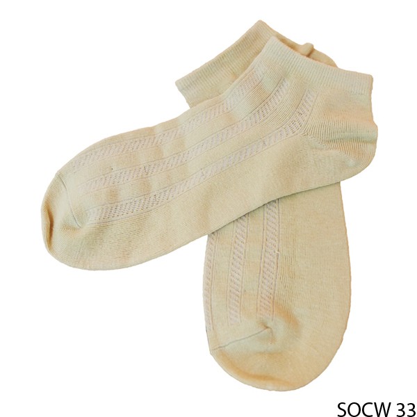 Kaos Kaki Pendek Wanita Tapak / Invisible Sock dan Semata Kaki / Ankle - Katun (COMB)