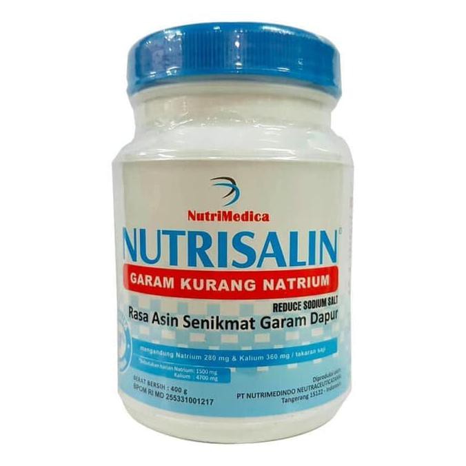NUTRISALIN GARAM SEHAT GARAM DIET GARAM KESEHATAN 400 gr TERMURAH