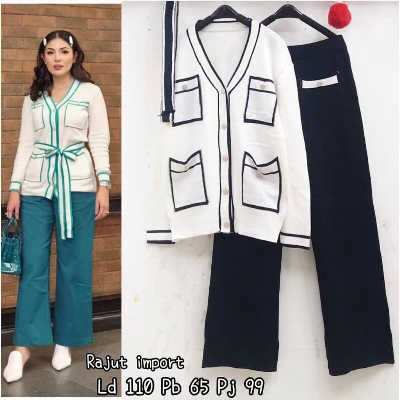 ONE SET RAJUT IMPORT/ SETELAN RAJUT IMPORT PREMIUM