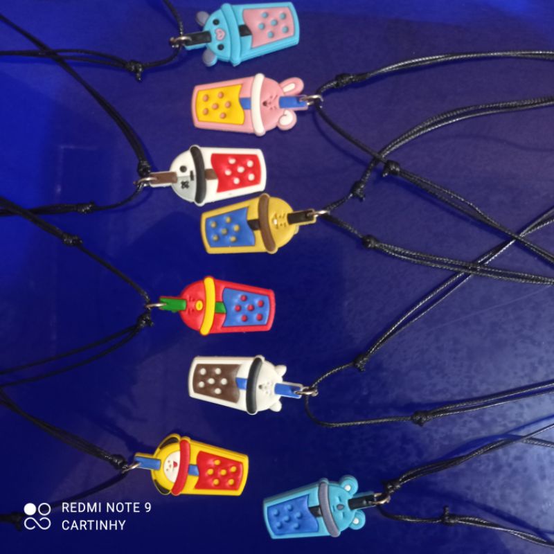 kalung liontin bts bt21 boba per gros 144pc#cartinhy