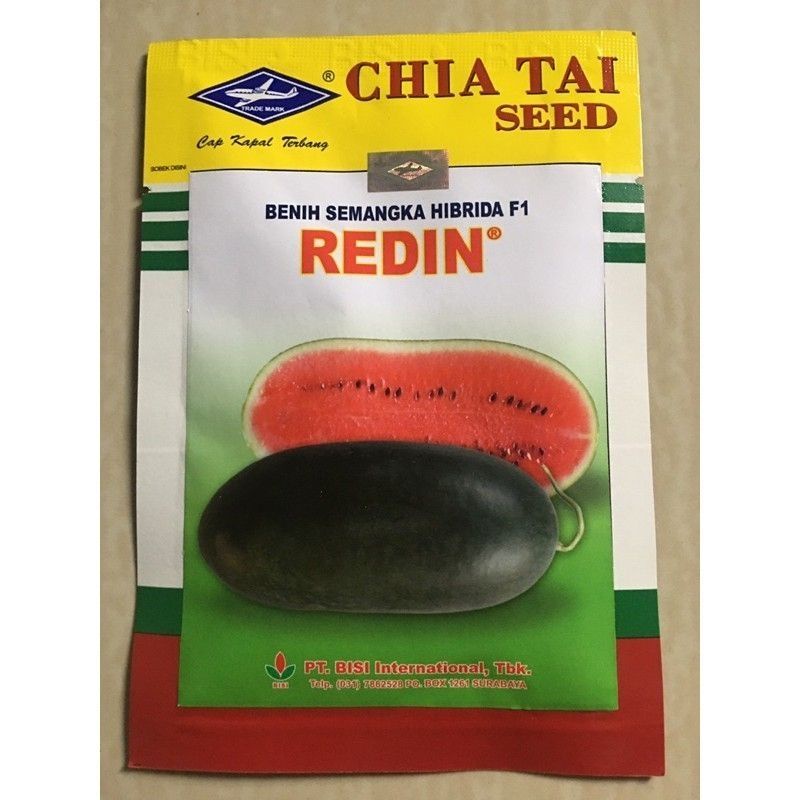 Semangka Hibrida Redin F1 20 gr Original Semangka merah Redin Inul Redin benih murah