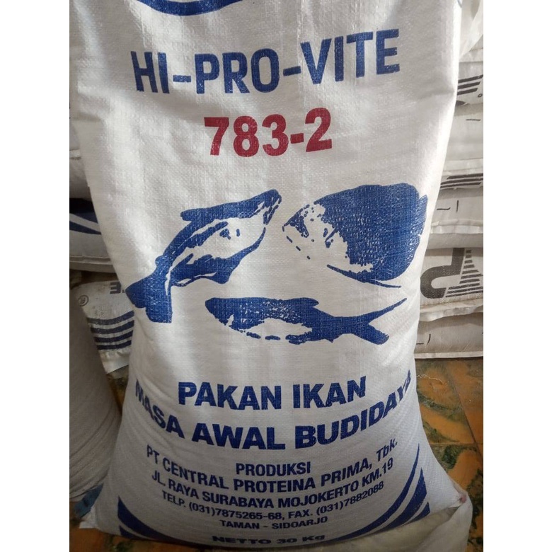 Pakan, Pelet Ikan Apung CPP Hi Pro Vite 783-2, 783-3, 783-4 Protein min 25% - 27% kemasan 1kg