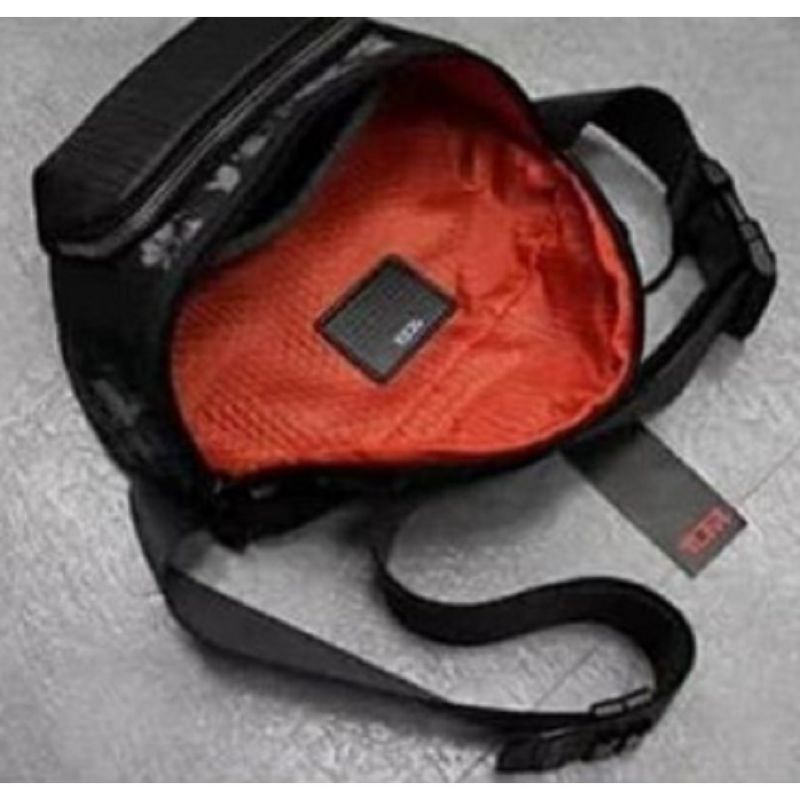 Waistbag Tumi Colombus Belt Bag Tas Pinggang Mirror Quality (Free Embos)