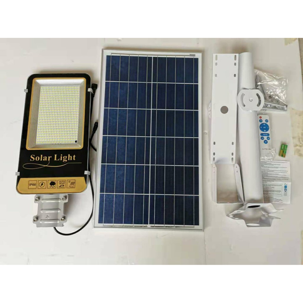 LAMPU JALAN PJU TENAGA SURYA SMD 400 WATT LED PJU SOLAR CELL OUTDOOR 400W PANEL SURYA TENAGA MATAHARI BISA MENYALA FULL SELAMA MALAM (12 JAM)