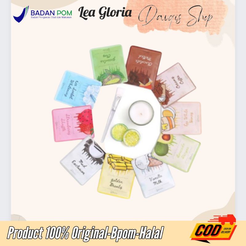 [BPOM] MASKER ORGANIK BY LEA GLORIA / Lea Gloria Masker