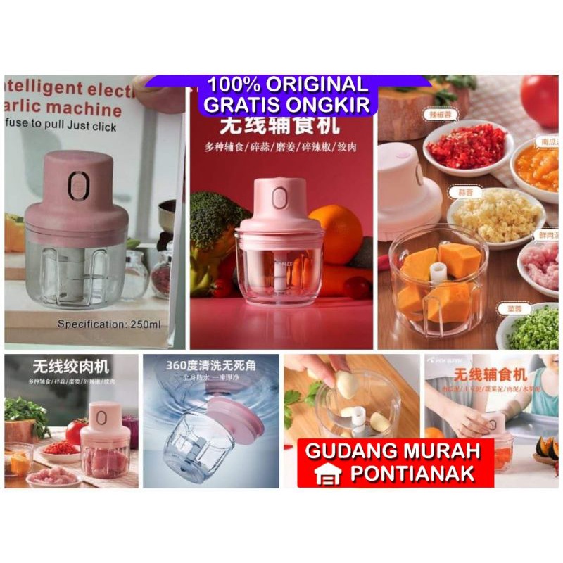 Blender portable blender mini portable /wireless portable food processor /Blender charger /blender wireless Electric Garlic Machine