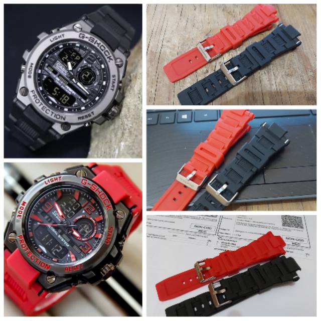 Strap Tali Jam Tangan Casi Gshock GST8600