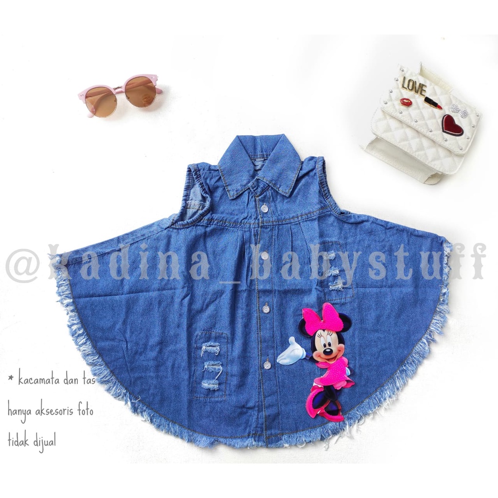 OVERALL JEANS ANAK/ DRESS JEANS ANAK PEREMPUAN / DRESS TUNIK ANAK