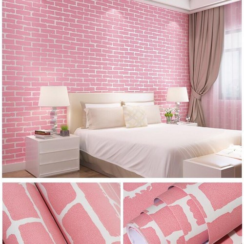 Bagus Wallpaper Dinding Wallpaper Stiker Wallpaper Aesthetic Bata Pink Terlaris