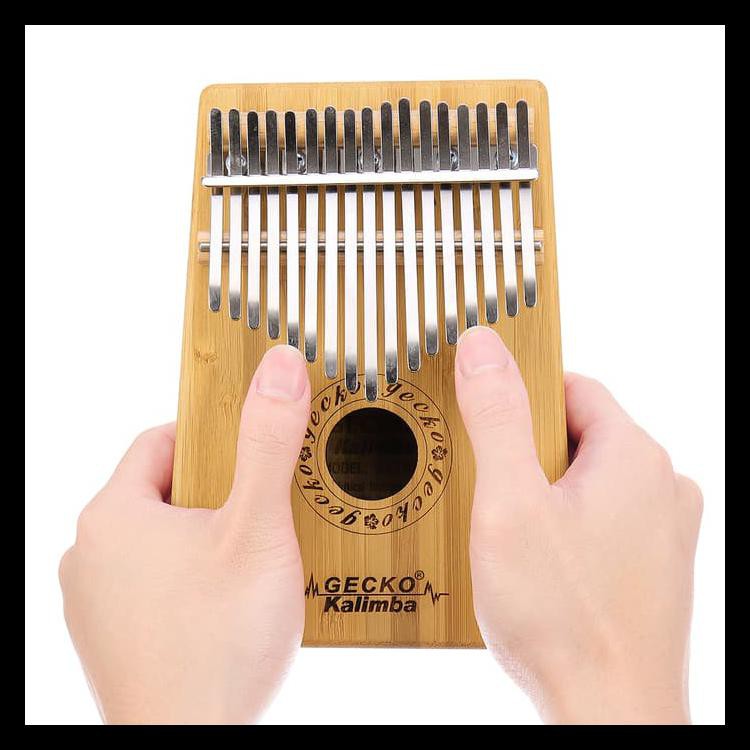 GECKO K17BA 17 TOMBOL KALIMBA BAMBU B NADA THUMB PIANO KODE 166