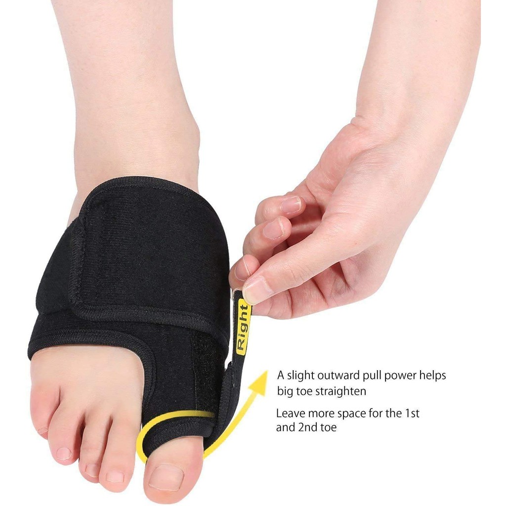 Bunion Corrector Toe Separator Finger Splint Hallux Valgus Jempol Alat Terapi Jempol Kaki Cidera ORI