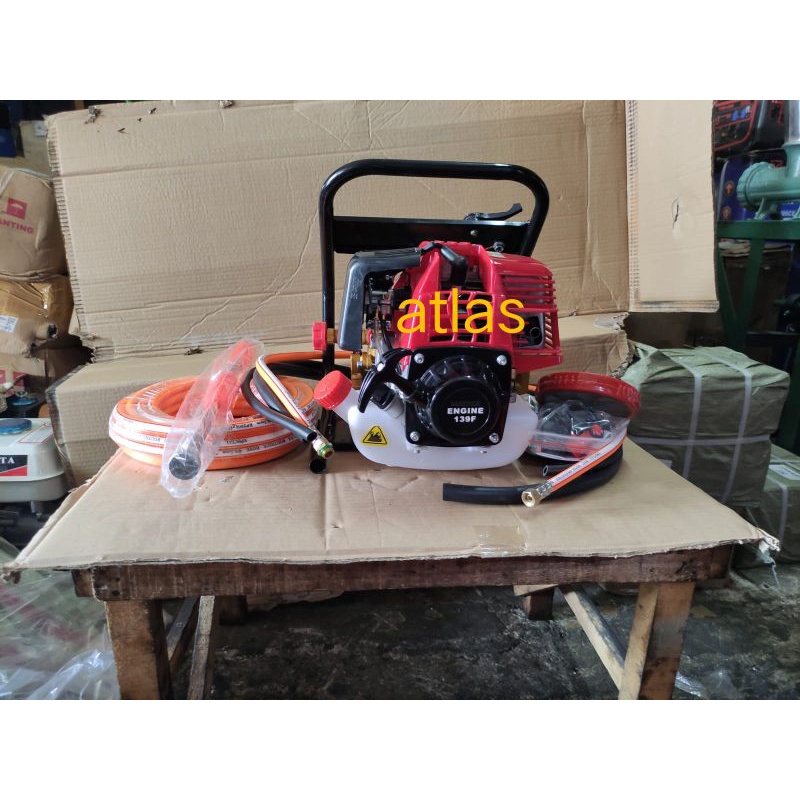 portable power sprayer 4tak mesin steam mesin semprot serbaguna