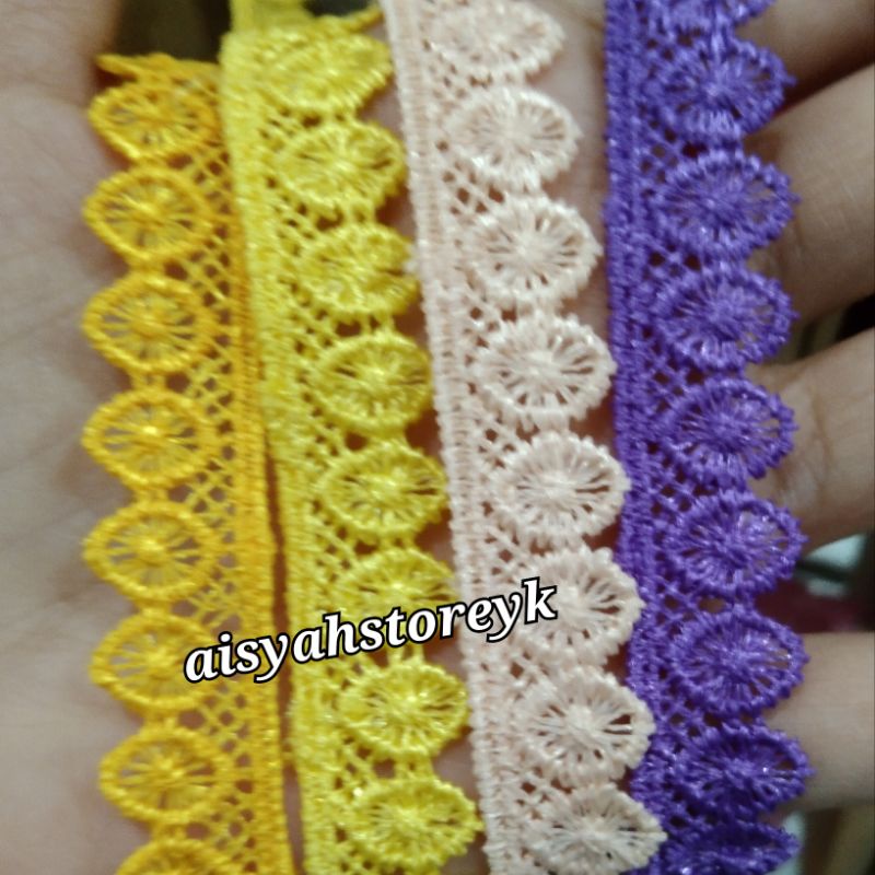 Renda Mini / Renda Gyper Per Meter