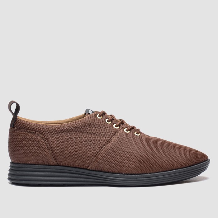 Brodo - Sepatu Pria Signore Stealth Low Brown Black Sole Mfi.Store